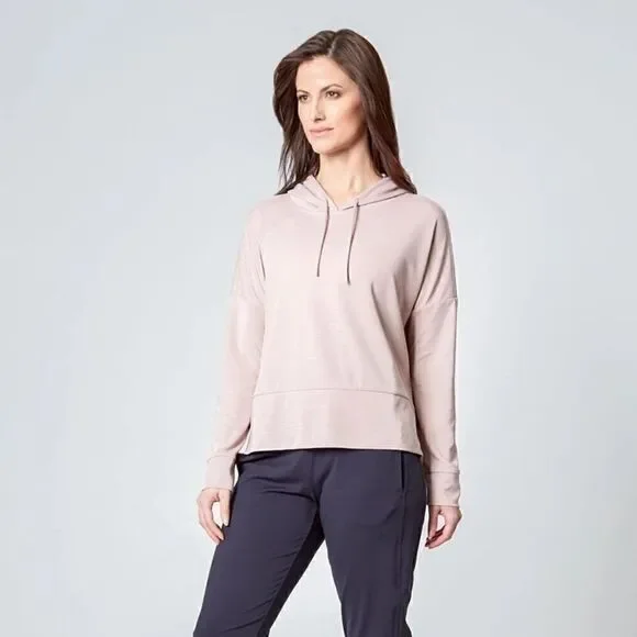 MONDETTA RIBBED Ladies HOODIE PULLOVER - Picture 5 of 11